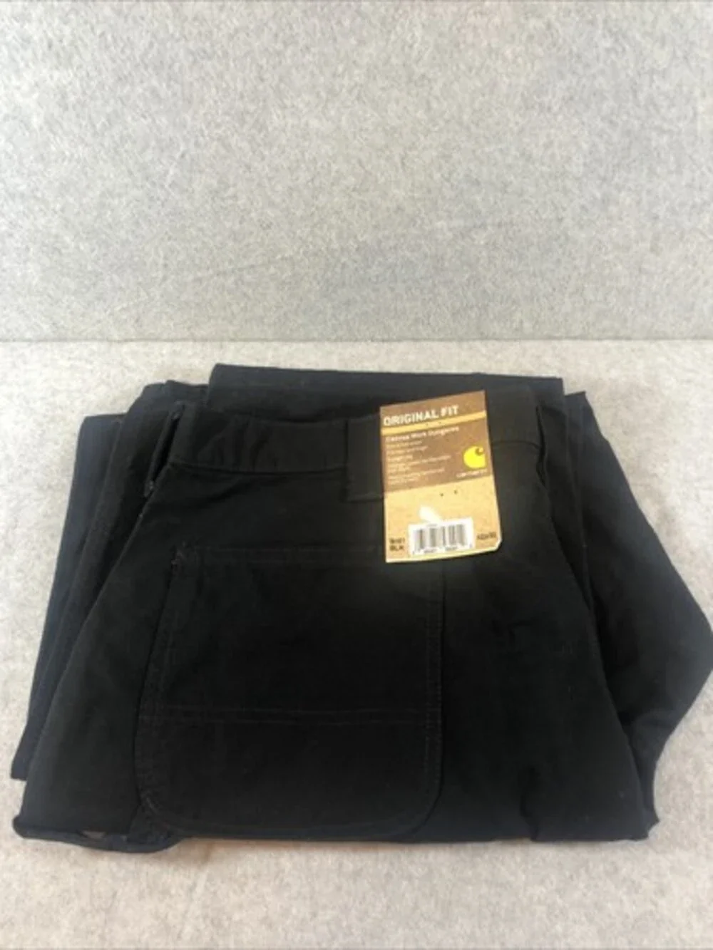 CARHARTT  LOOSE FIT Black   WORK DUNGAREES